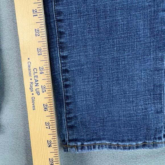 American Eagle Outfitter Jeans Mens Distressed Destroy Slim Flex Blue 31x32 - Picture 12 of 13